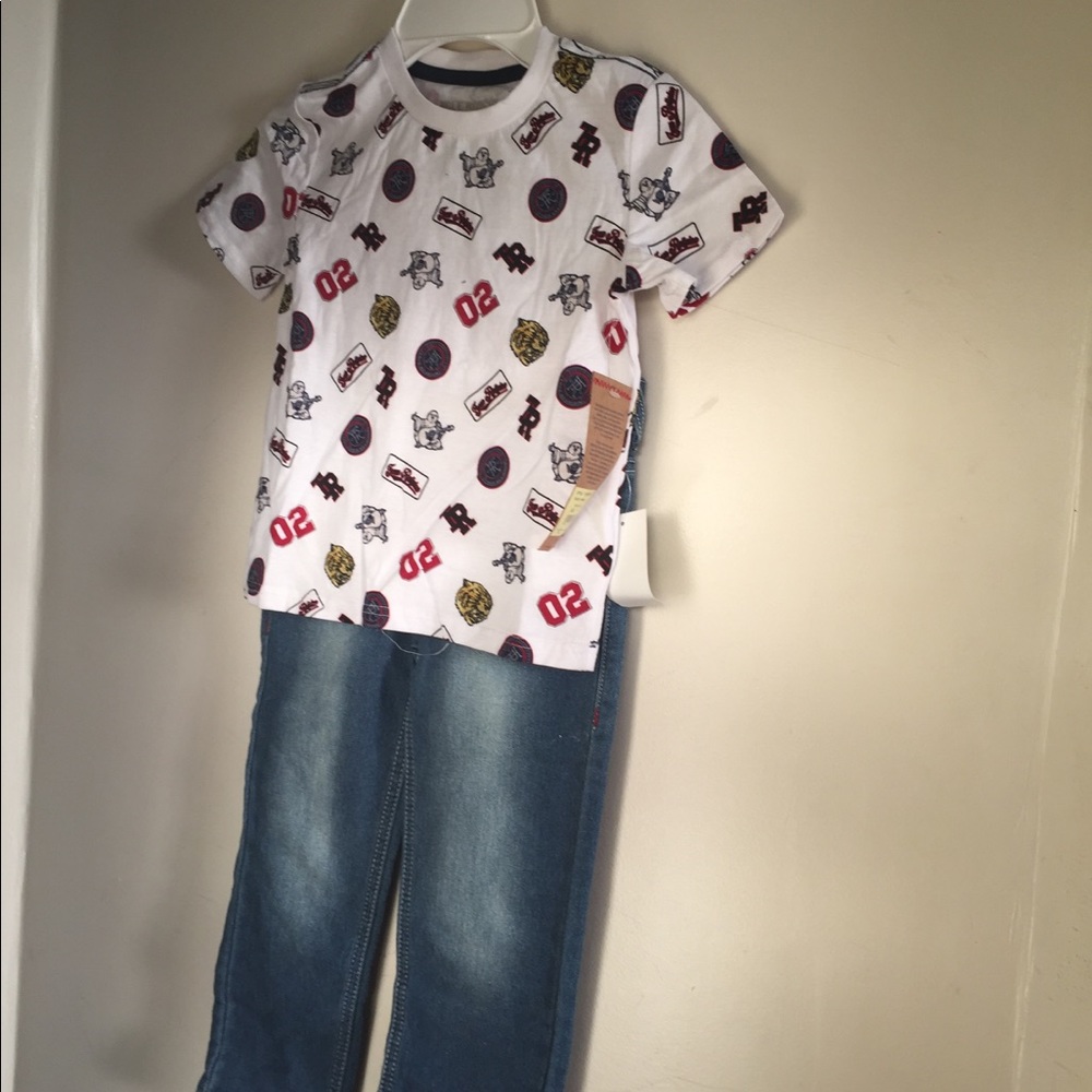 True Religion Boys Patch Set Size 4T